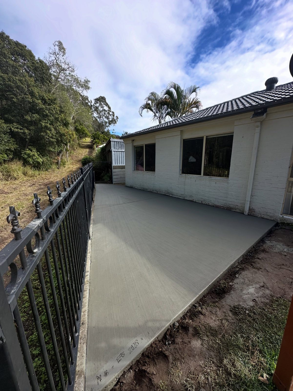 Patio Extension — Enhanced Concrete Services