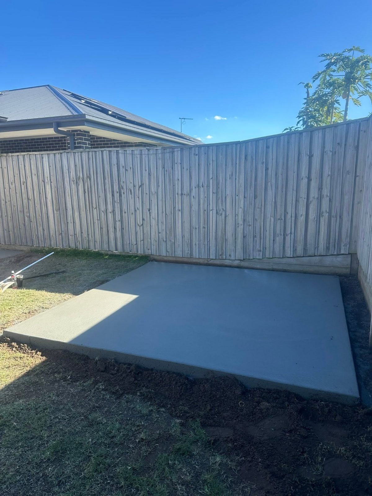 Shed Slab — Enhanced Concrete Services