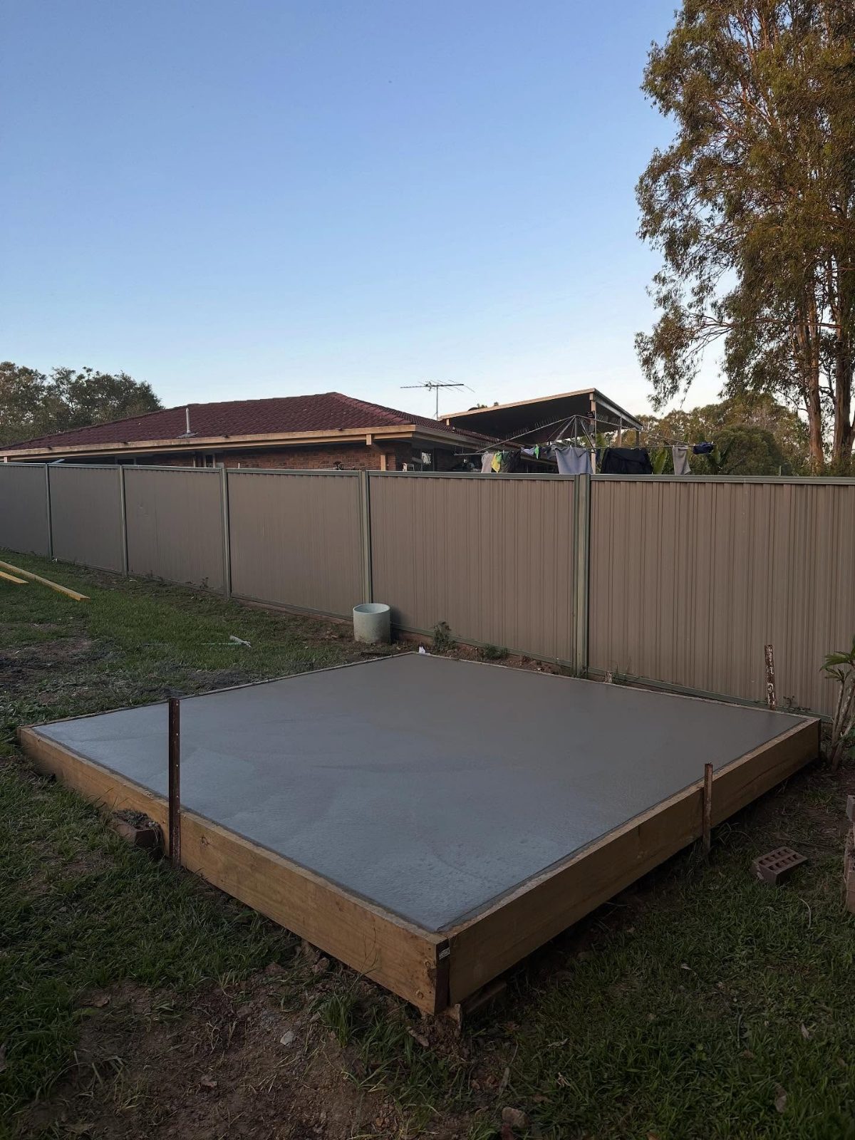 Spa Pad — Enhanced Concrete Services
